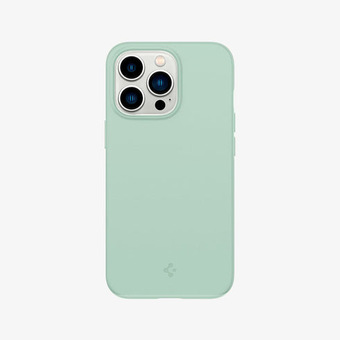 ACS03674 - iPhone 13 Pro Max Case Thin Fit in black showing the back
